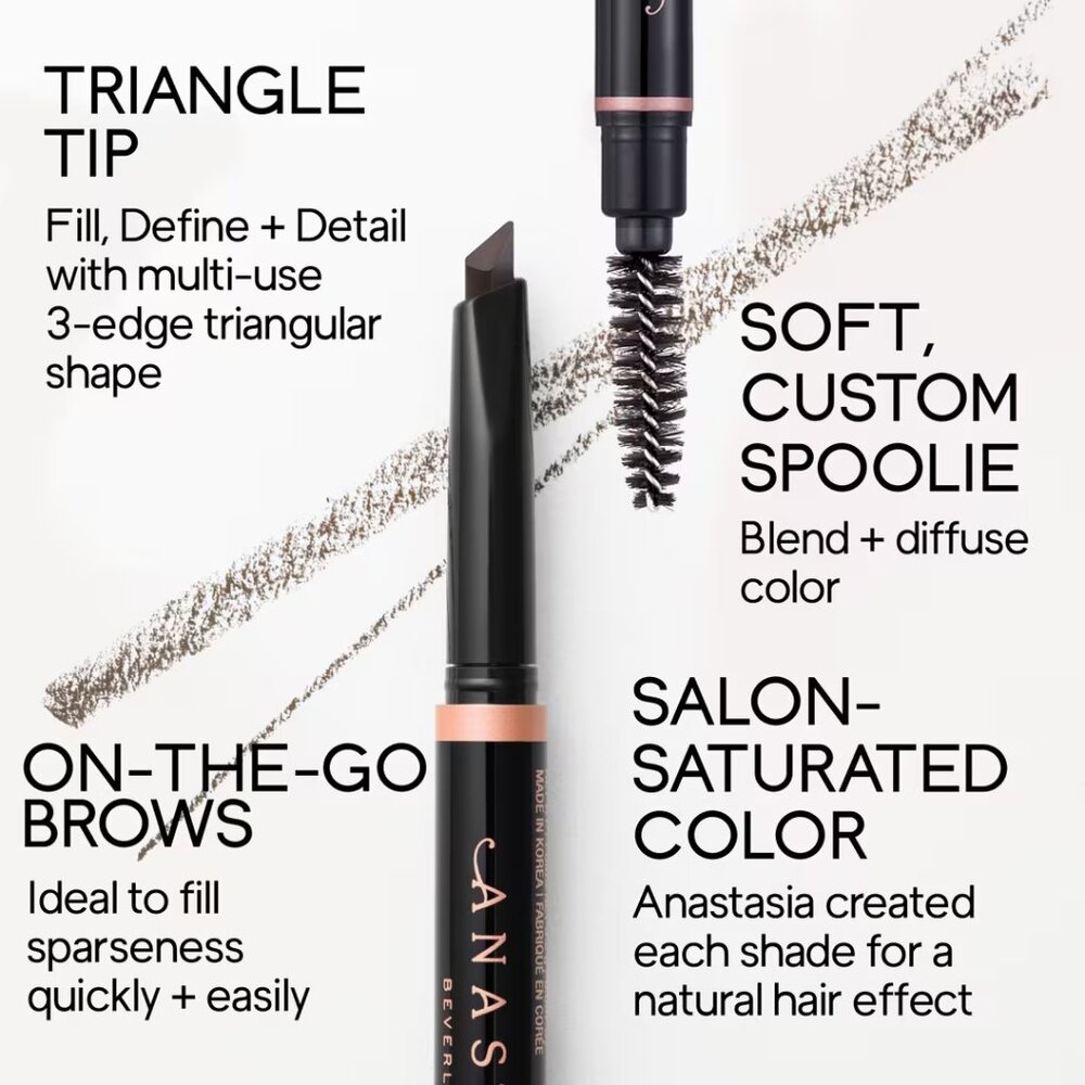 ANASTASIA BEVERLY HILLS Brow Definer Triangular Brow Pencil NEW IN BOX!